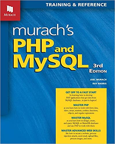 Murach's PHP and MySQL 3rd Edition